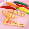 Creative Food Bread Ballpoint Pen Office Learning Supplies Fruit and Vegetable Pen Students Prize Gift Funny Pen