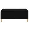  Coffee Table, Black, 90x50x36.5 Cm, Wood-based Material