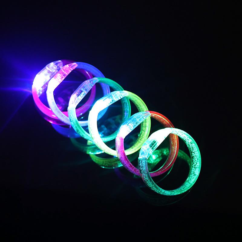 Luminous Glow Bracelet: Flashing Jewelry for Night Markets, Concerts & Parties