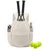 Zipper Closure Lightweight Sling Bag Large Capacity Tennis Racket Bag  Men and Women