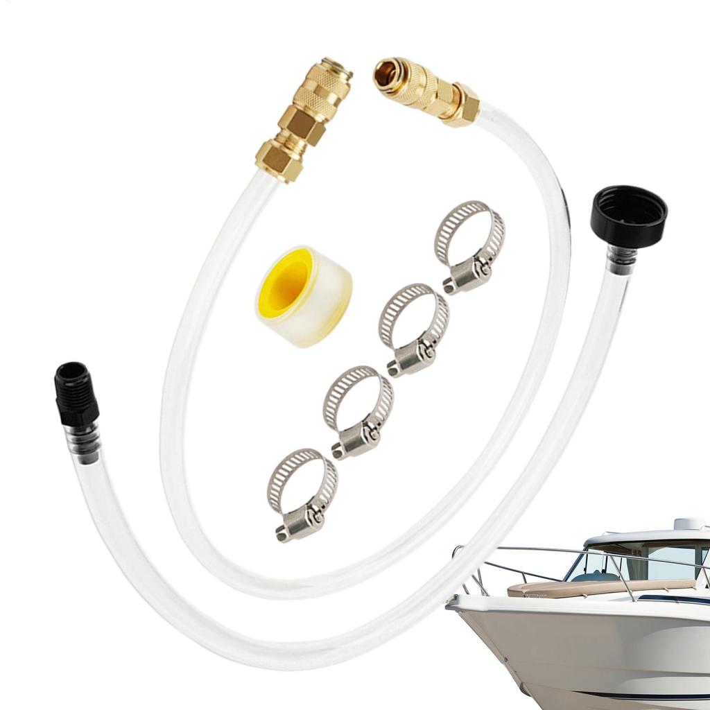 Gear Oil Transfer Pump Oil System Pump Extractor Kit Ship Steering Systems Kit for Transmission Boat Marine Automotive Car