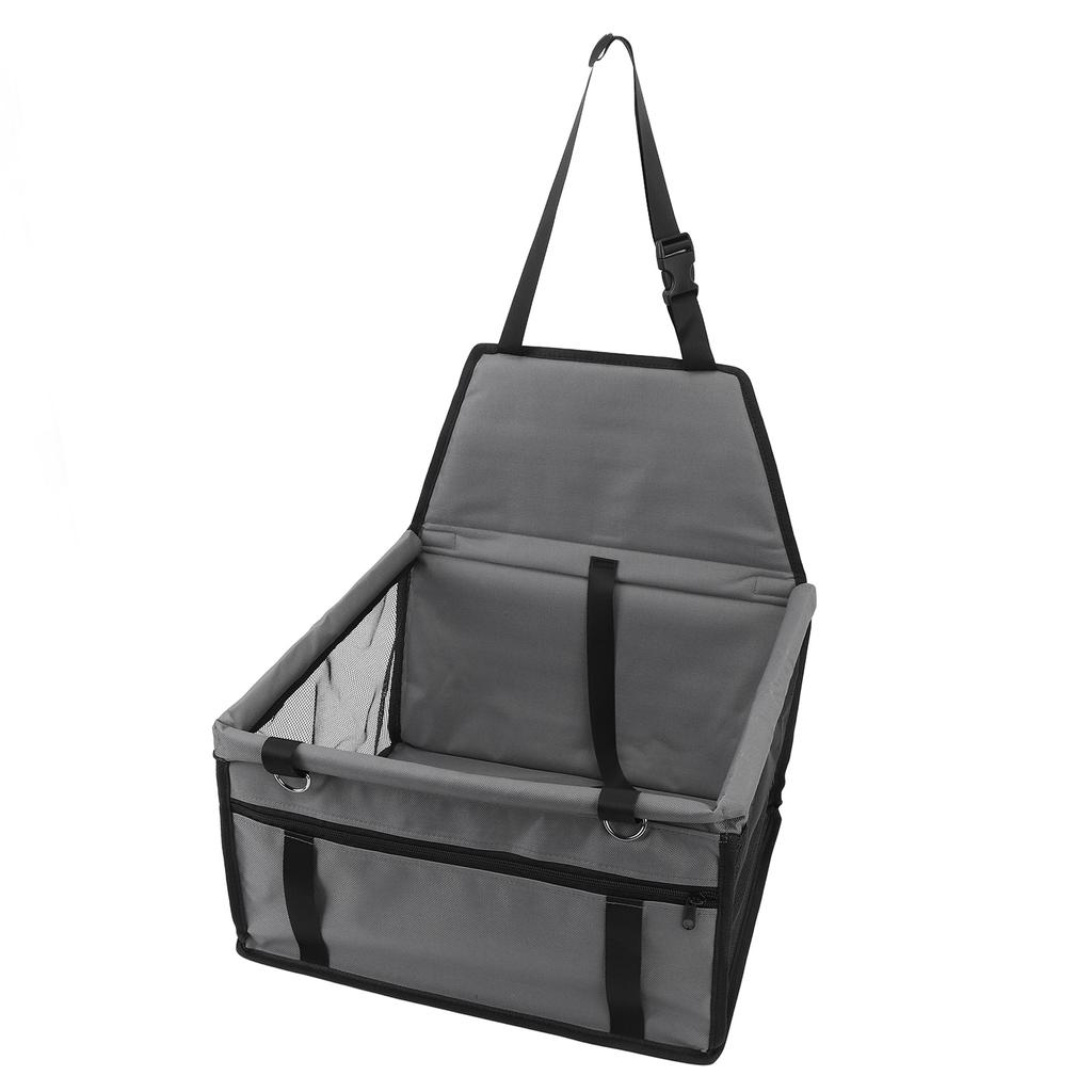 Автокресло для питомца, ткань Оксфорд, водонепроницаемое покрытие, нескользящая подкладка, сиденье безопасности для собаки с регулируемым ремнем для питомцев весом до 10 кг