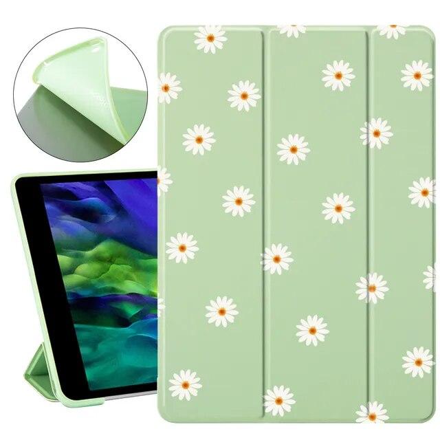 Чехол Daisy для iPad Air 4, 8th, 2020, чехол 7-го поколения с милым подсолнухом 10,5 Air 3 Funda для iPad Pro 11, чехол Mini 5, чехол
