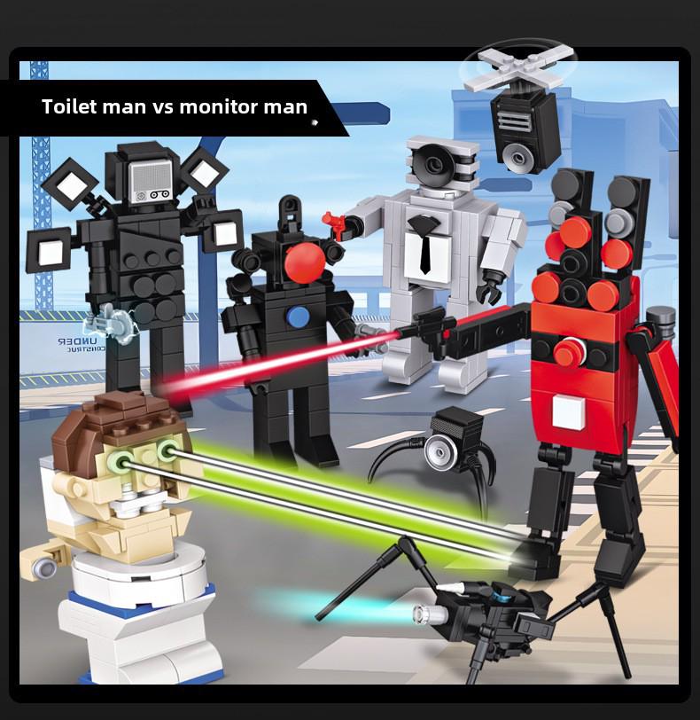 Chao BMW Titan TV Man Building Blocks - Детские игрушечные украшения