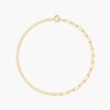 Mcel 14K Eternal Half Clip Chain Bracelet