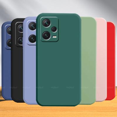 Для Redmi Note 12 Pro 5G чехол Xiaomi Redmi Note 12 Pro 5G Funda Bumper оригинальный жидкий силиконовый чехол Redmi Note 12 Pro 5G