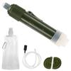 Outdoor Water Filtration System Water Filter Straw Purifier with Drinking Pouch for Emergency