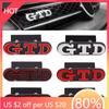 Golf 3 4 MK3 MK4 2026 Горячее Для VW VOLKSWAGEN 3D Металлическая Передняя Решетка Радиатора Автомобиля Логотип GTD Наклейка на Задний Багажник Шильдик Для Volkswagen VW