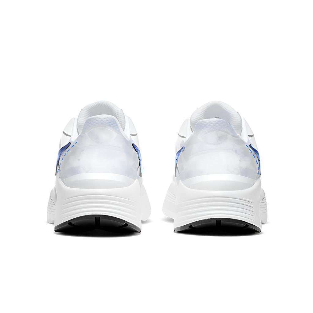 Nike Air Max Fusion Mesh Cushioning Low top Casual Running Shoes Men's White Blue CJ1670-102(Team2007-)