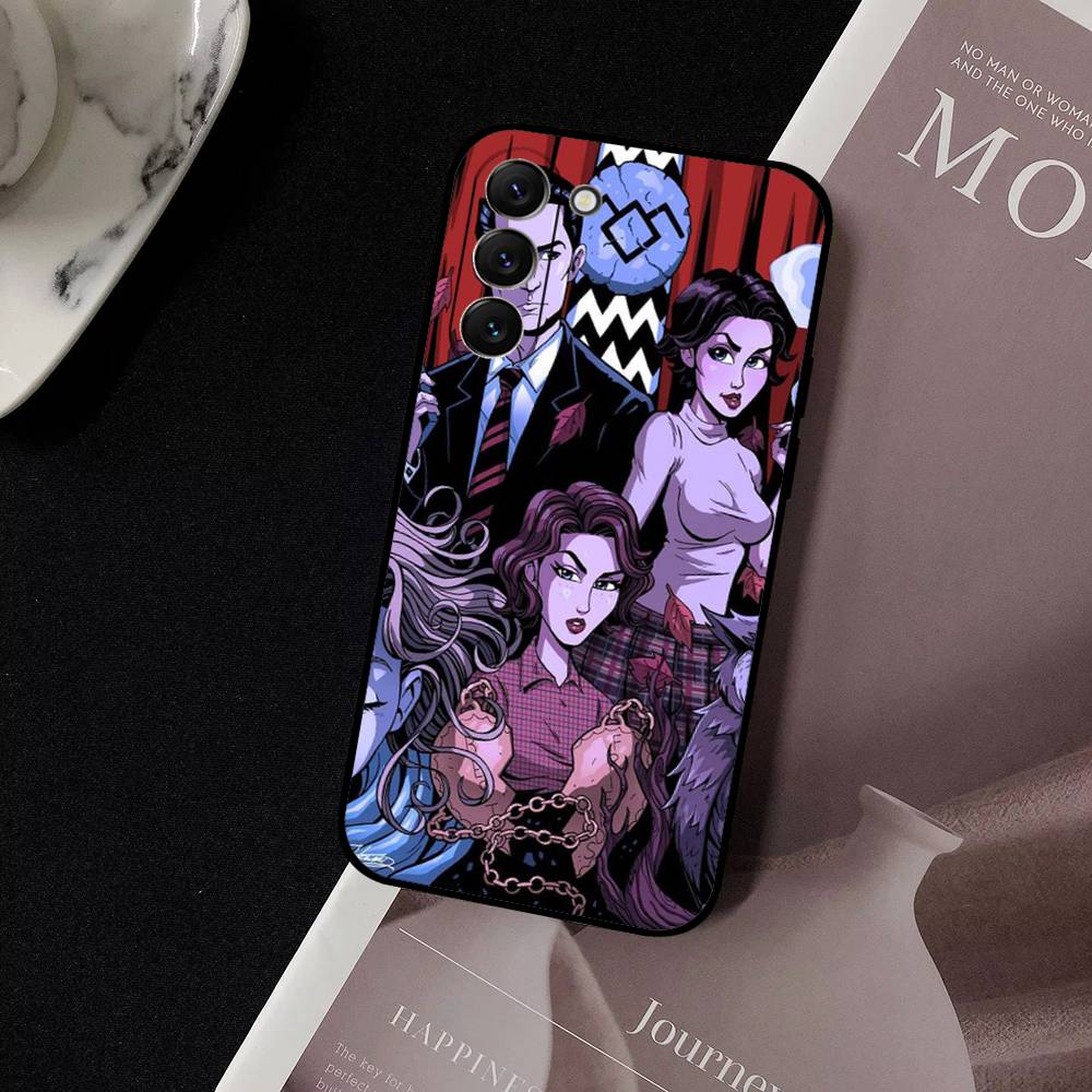 Чехол для телефона Twin Peaks Fire Walk With Me для Samsung Galaxy S21 S22 S23 S24ULTRA S25ULTRA FE Ultra Plus5G A52S S26 Мягкий чехол