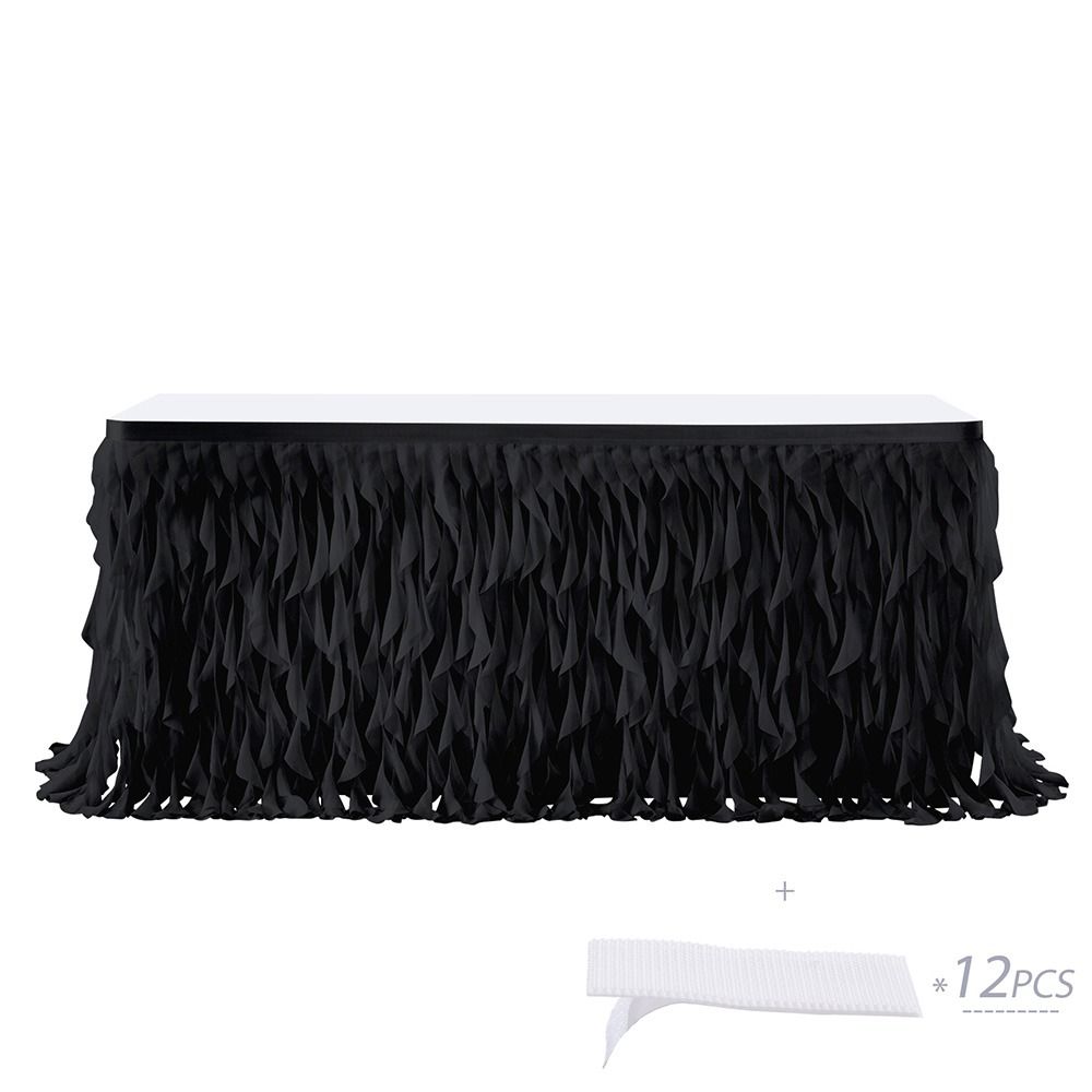 Rectangle Tulle Table Skirt Multicolor Table Skirt Romantic Wedding Table Skirt for Baby Shower