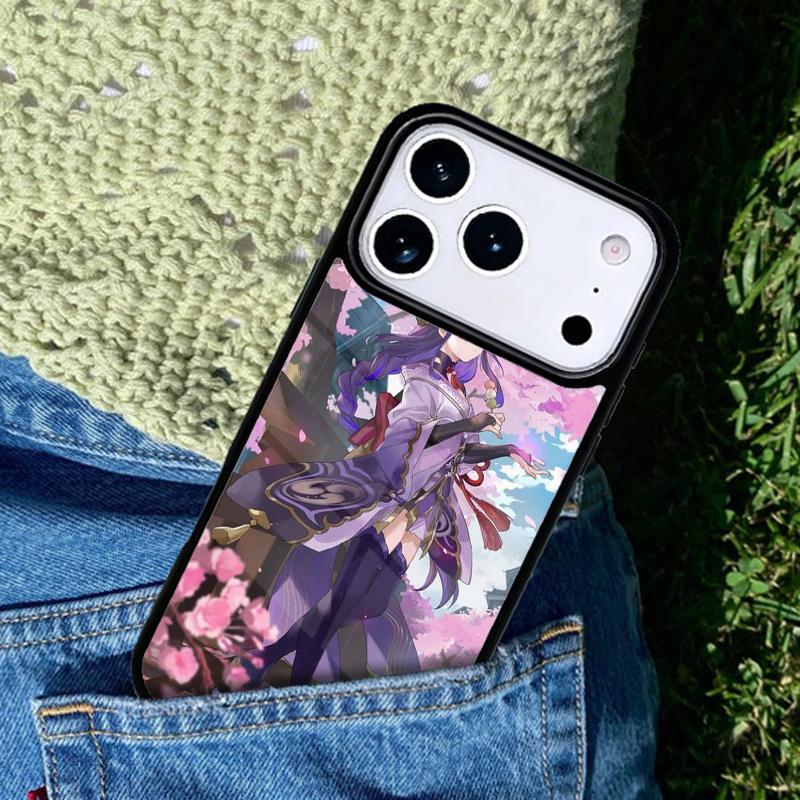 Raiden Shogun Baal Phone Case For iPhone 17 AIR 16 Pro Max 15 14 Pro 11 12 13 Shockproof Silicone Cover