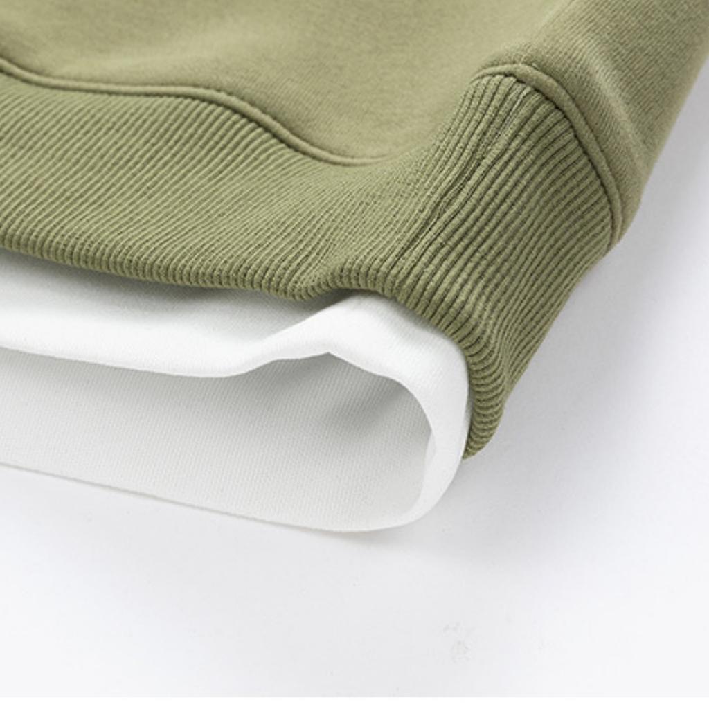 Men's And Women's Casual Color-blocking Faux Two-piece Round-neck Hoodies, Men's Trendy Color-blocking Long-sleeved Tops