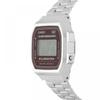 Casio A168wa 5aydf  A168wa 5a  Цифровые Квадратные Винтажные Ретро Общественные Металлические Часы