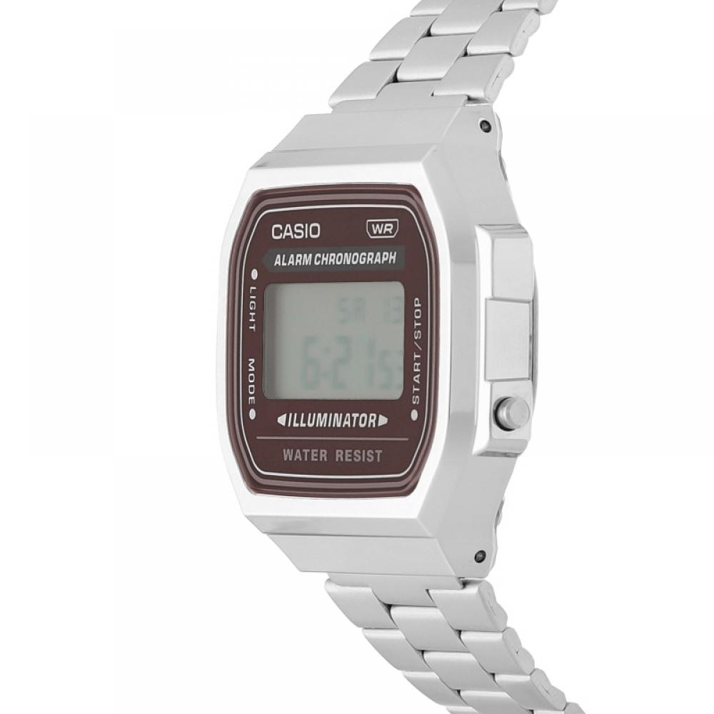 Casio A168wa 5aydf  A168wa 5a  Цифровые Квадратные Винтажные Ретро Общественные Металлические Часы