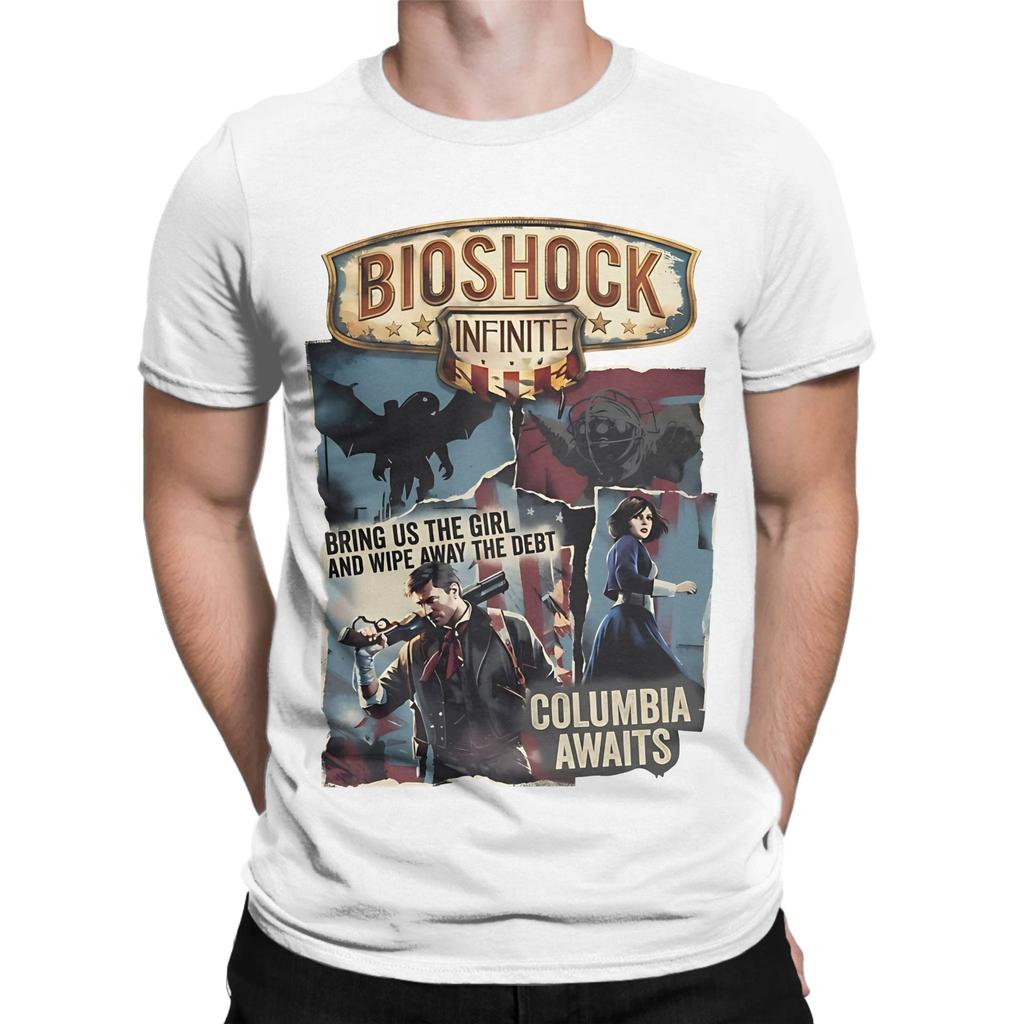 Bbioshock Infinite City In The Sky Novelty 100 Cotton Tshirt Bbioshock Tops Tees For Unisex