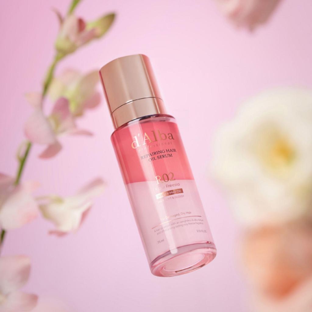 d'Alba Professional Repairing Hair Oil Serum 75ml