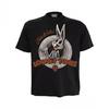 Looney Tunes Unisex Adult Bugs Bunny Skull T-Shirt