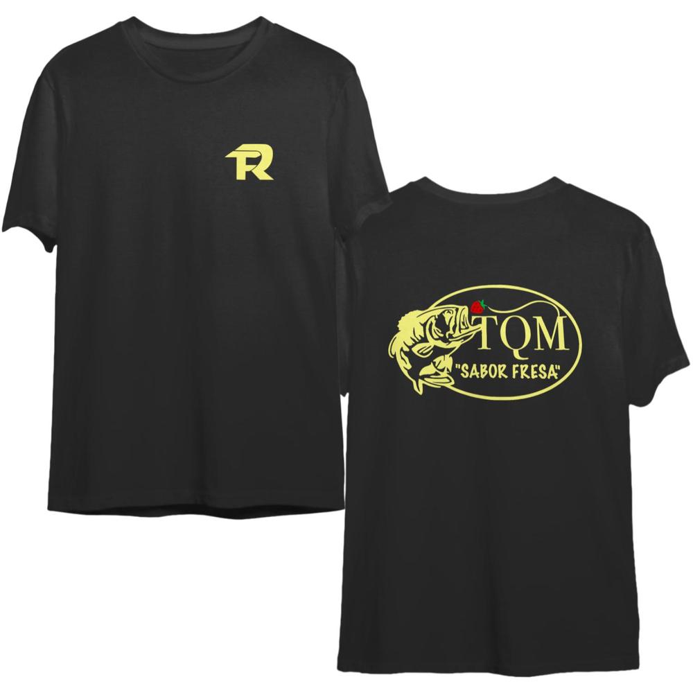 Футболка унисекс Fuerza Regida TQM в винтажном стиле playera Regional mexicano