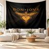 Bon Jovi Wall Tapestry, Soft Fabric Wall Hanging, Decorative Backdrop For Bedroom Home Wall Art
