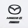 3D Logo Badge Car Front Grille Emblem For MAZDA 6 2017 2018 2019 Car Logo Front Hood Emblems Rear Boot Badge Accessories GH2