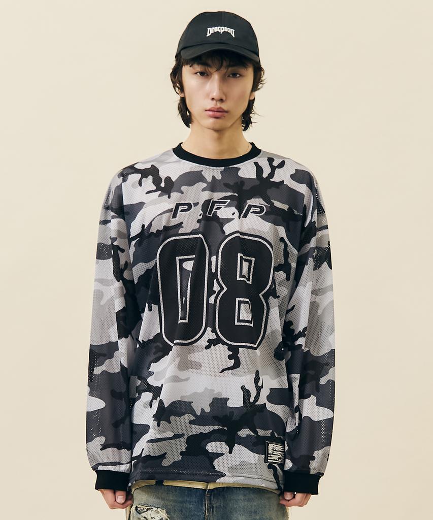 VASTIC Camo Mesh Long Sleeve_Gray