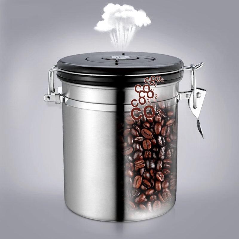 Shangqi L-BEANS Coffee & Tea Storage Can with Exhaust Valve