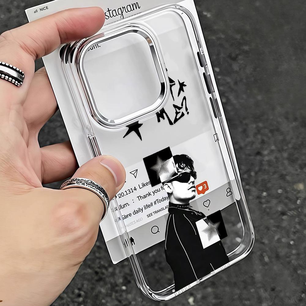 Чехол для телефона ATP Album Nsqk для iPhone 17 16e 16 15 14 13 12 11 mini Pro Max X XR XSMAX 8 7 Air Plus Прозрачный Мягкий Чехол