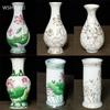 Home Ceramics Lotus Vases Ornaments Buddha Hall Worship Accessories Living Room Flower Arrangement Vase Decoration Crafts