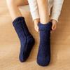 Plush Thickened Floor Socks Fluffy Sleeping Slipper Socks Kawaii Thick Thermal Socks  Indoor