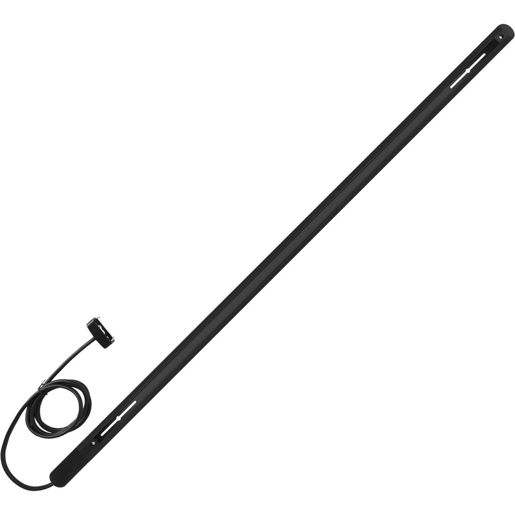 Szbritelight 1m Duct Rail with Hook and Ceiling Mount, 1.5m Cord, Lighting Rail, Lighting Bar, Easy Installation, No Construction Required, Rail