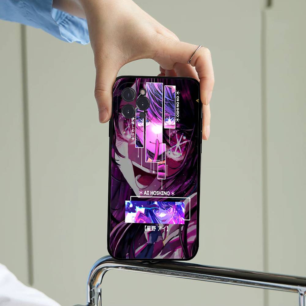 Anime Oshi No Ko Phone Case For Iphone 17 16 15 16e 14 13 12 11 Pro Max Plus Case Cover Coque