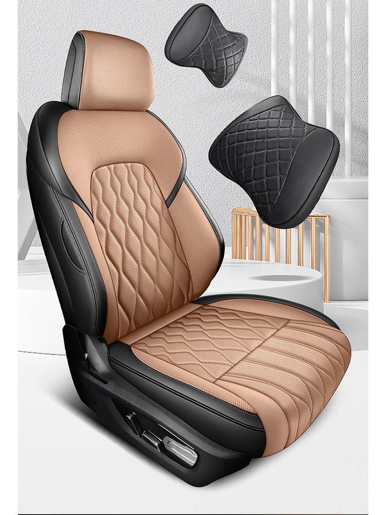 BYD Tang DM Подушка на сиденье автомобиля из натуральной кожи - Универсальная, всесезонная, совместимая с семиместным автомобилем