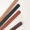 Женский ремень Fashion Hundred с джинсами, женский простой корейский вариант The Senior Sense of Tide Ins Wind Trouser Belt Black
