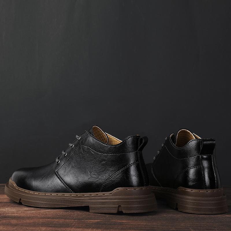 Мужские высокие кеды, обувь для вождения автомобиля, профессиональные мотоциклетные ботинки, мужские мокасины из натуральной кожи