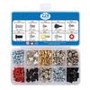 228PCS Computer Chassis Combination Screw Set PC Host Main Board Fan Screw Nut Box