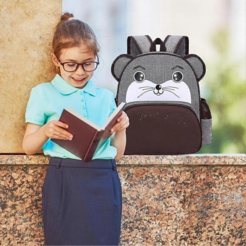 Monkey Toddler School Bag Breathable Toddler Boy Backpack Lightweight Kindergarten Preschool Bags For Little Kid Baby Boys