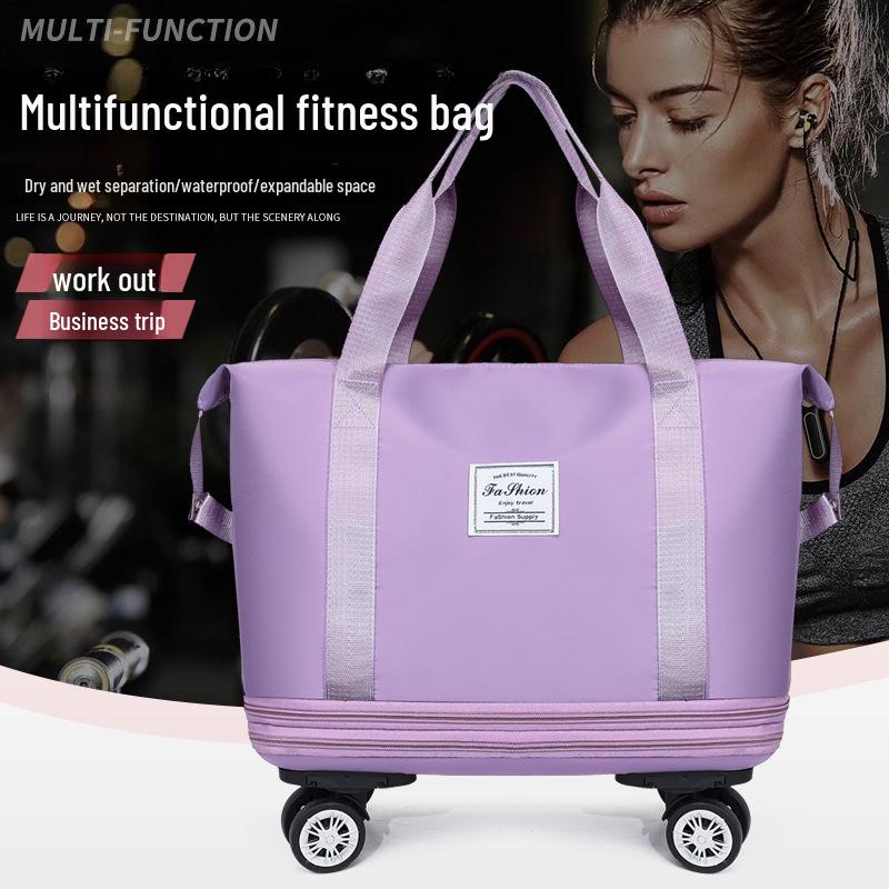Универсальная спортивная сумка: Разделение мокрого/сухого, Йога, Messenger, Путешествия большой вместимости с колесами