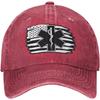 American Flag EMS Star of Life EMT Hats for Men Women Funny Adjustable Cotton Baseball Cap