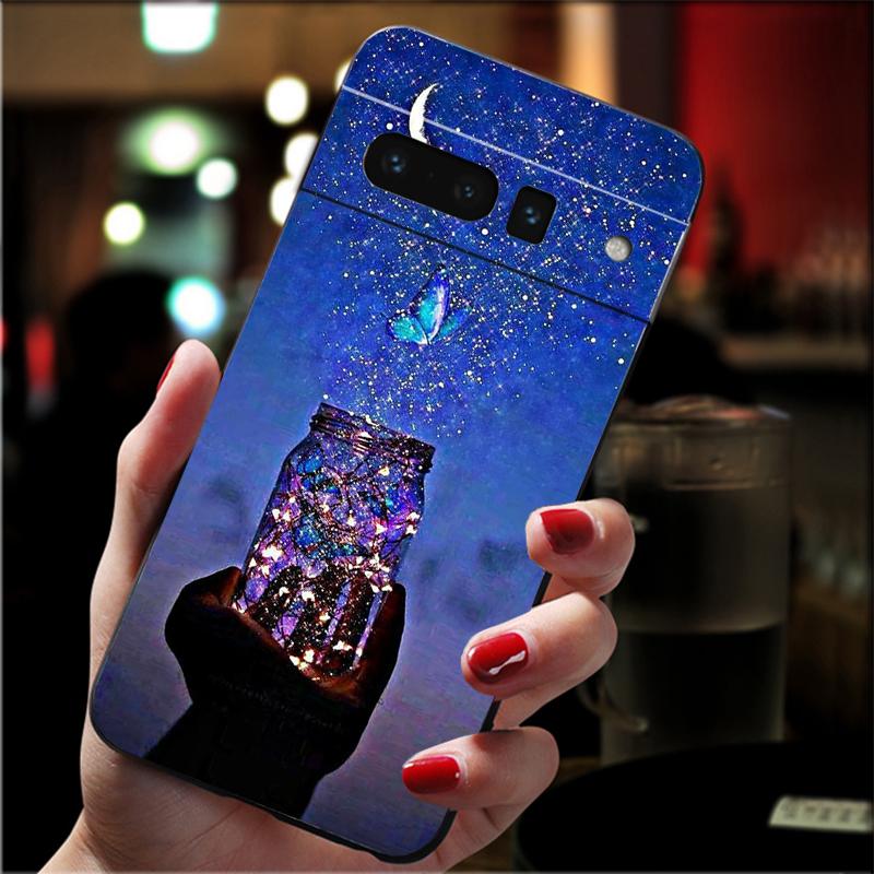 Чехол для телефона Космос Луна Планета для Google Pixel 10 9 Pro XL 9A 8 7 6 Pro Pixel 8A 7A 6A Pixel 8 7 6 5 Корпус