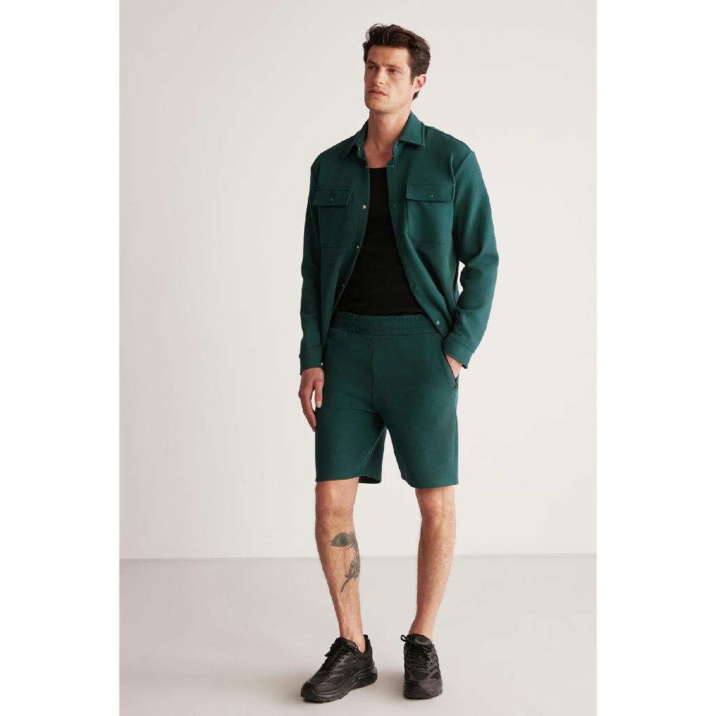 Черные одинарные шорты Colin Regular