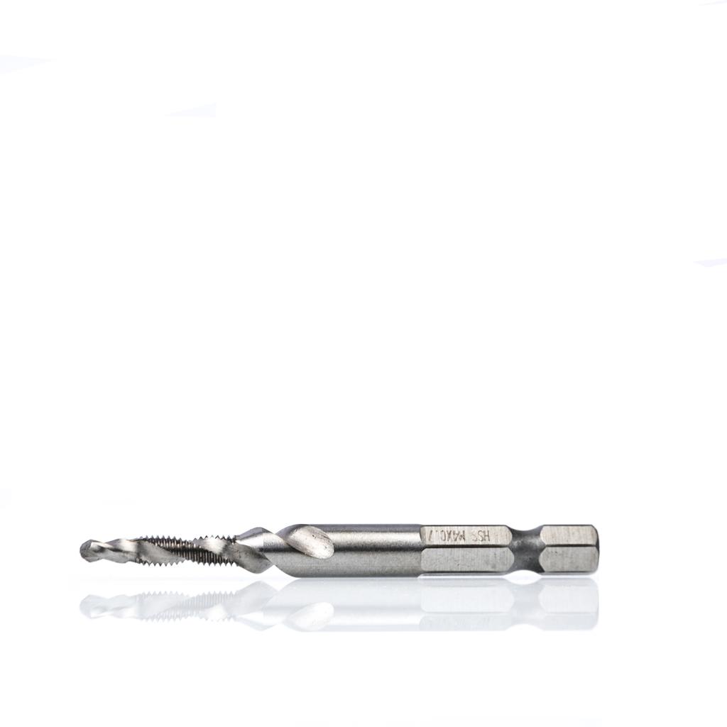Set Of 6 Tapping Drills M3-M8 In A Silver Case