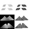 Stainless Steel Car A-Pillar Covers Tweeter Door Speaker Trim Accessories For Genesis G80 DH 2015- Car Supplies