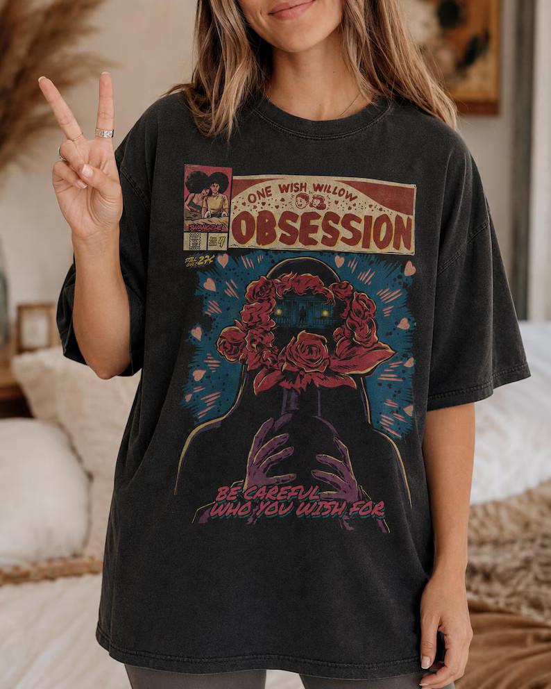 Obsession Movie 2026 Gothic Horror Graphic T-Shirt S-5XL