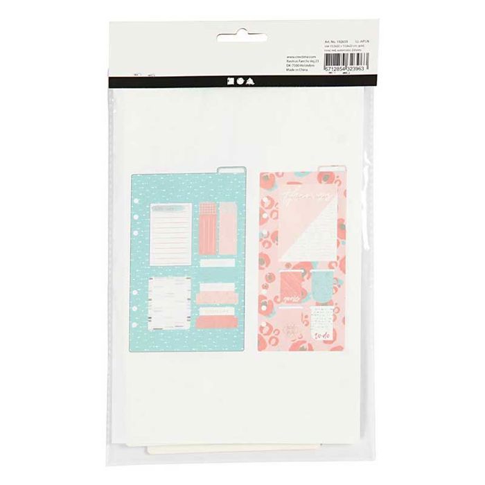 Набор закладок и блокнотов - пастель