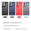 Чехол из ТПУ с текстурой из углеродного волокна для Motorola Moto G85 G84 G54 G34 E14 G04S G14 G24 Power, противоударный защитный чехол Fundas Coque