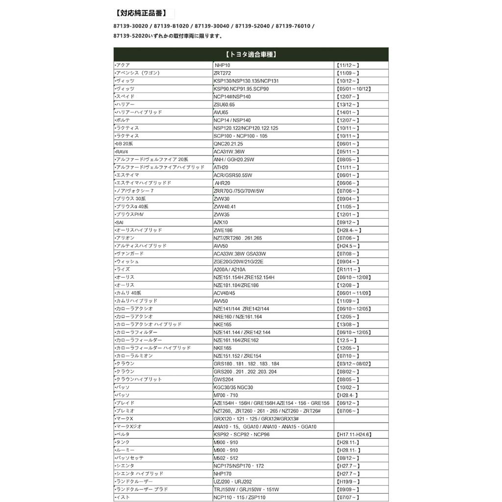 Safego Фильтр кондиционера Toyota, Фильтр кондиционера Aqua, Сменный фильтр, Антибактериальный, Устойчивый к плесени,