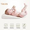 Baby Sleep Pillow Memory Foam Breastfeeding Wedge Cushion Anti-reflux Infant Wedge Pillow with Zippered Cover for Boys And Girls Bed Nursery