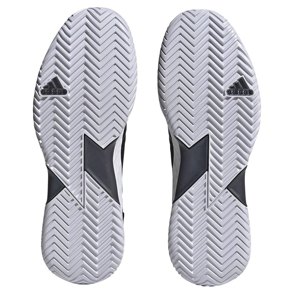Tennis Shoes Adizero Ubersonic Tennis LZO19 Core Four Cm [Adidas] 4.1 Men's Black/Footwear White/Gray (ID1564) 27.5