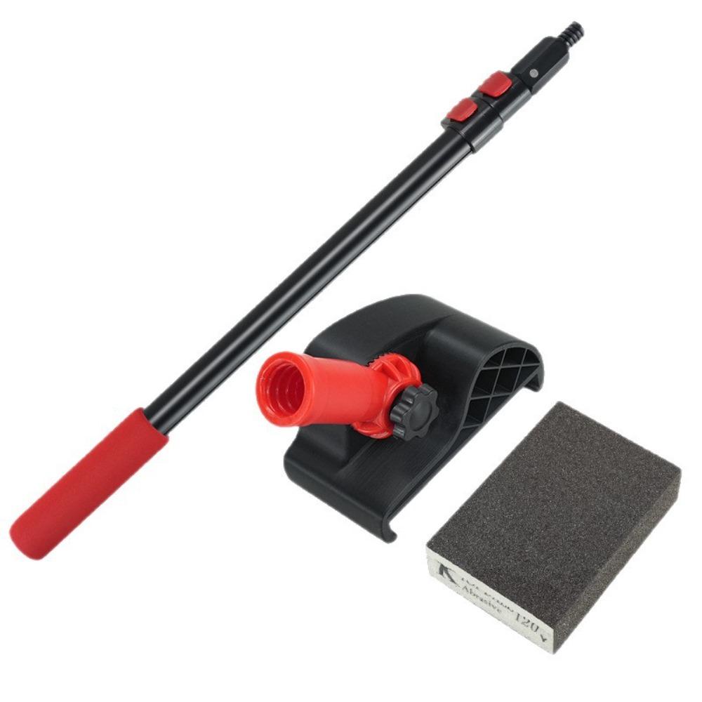 Aluminum Telescopic Pole Wall Sanding Frame Plaster Surface Polisher Putty Sanding